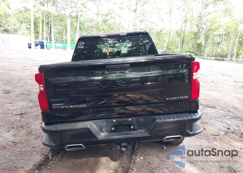2021 Chevrolet Silverado 1500 4Wd Short Bed Custom Trail Boss из США, поврежденный, VIN 1GCPYCEF3MZ398120